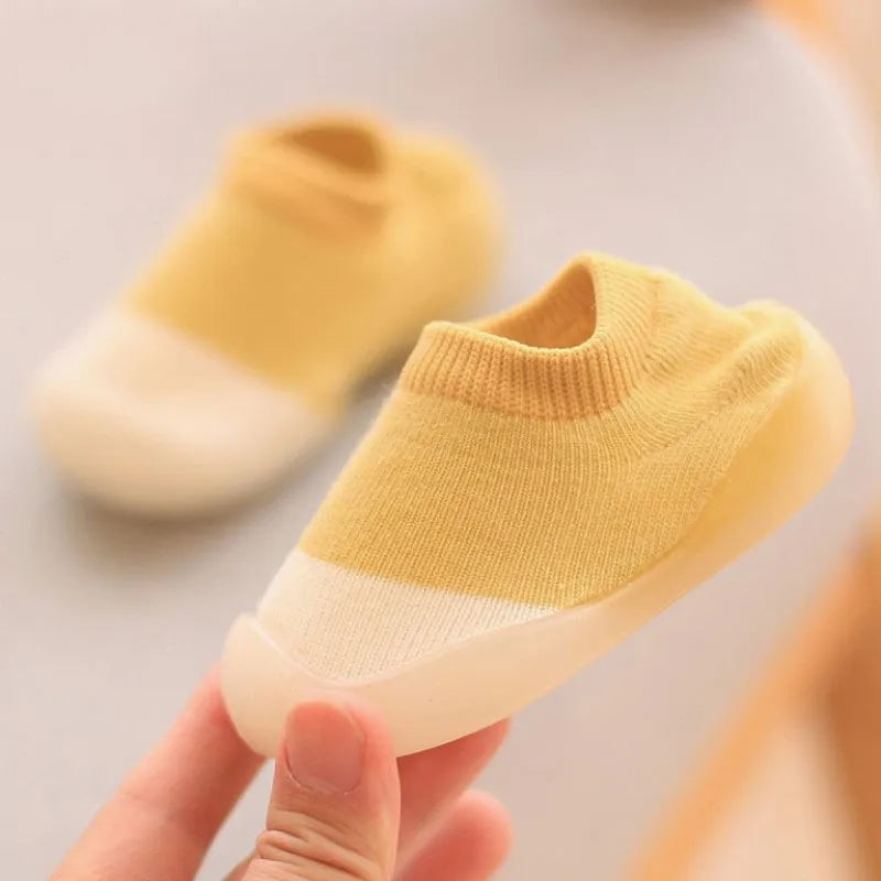 Baby Schuhe mit Weiche Gummi Sohle